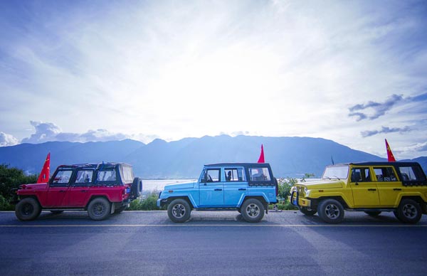 大理洱海吉普車騎行001